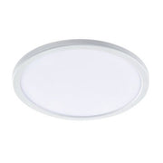 Fino 280mm 18W LED Oyster with Sensor - White - Tri-Colour
