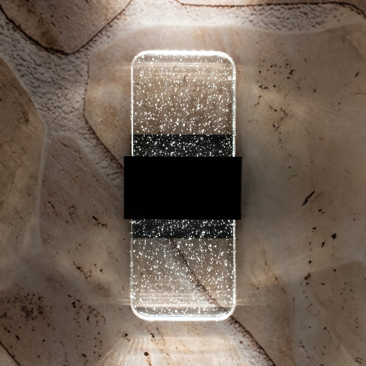 Florina Bubble Glass LED IP65 Wall Light
