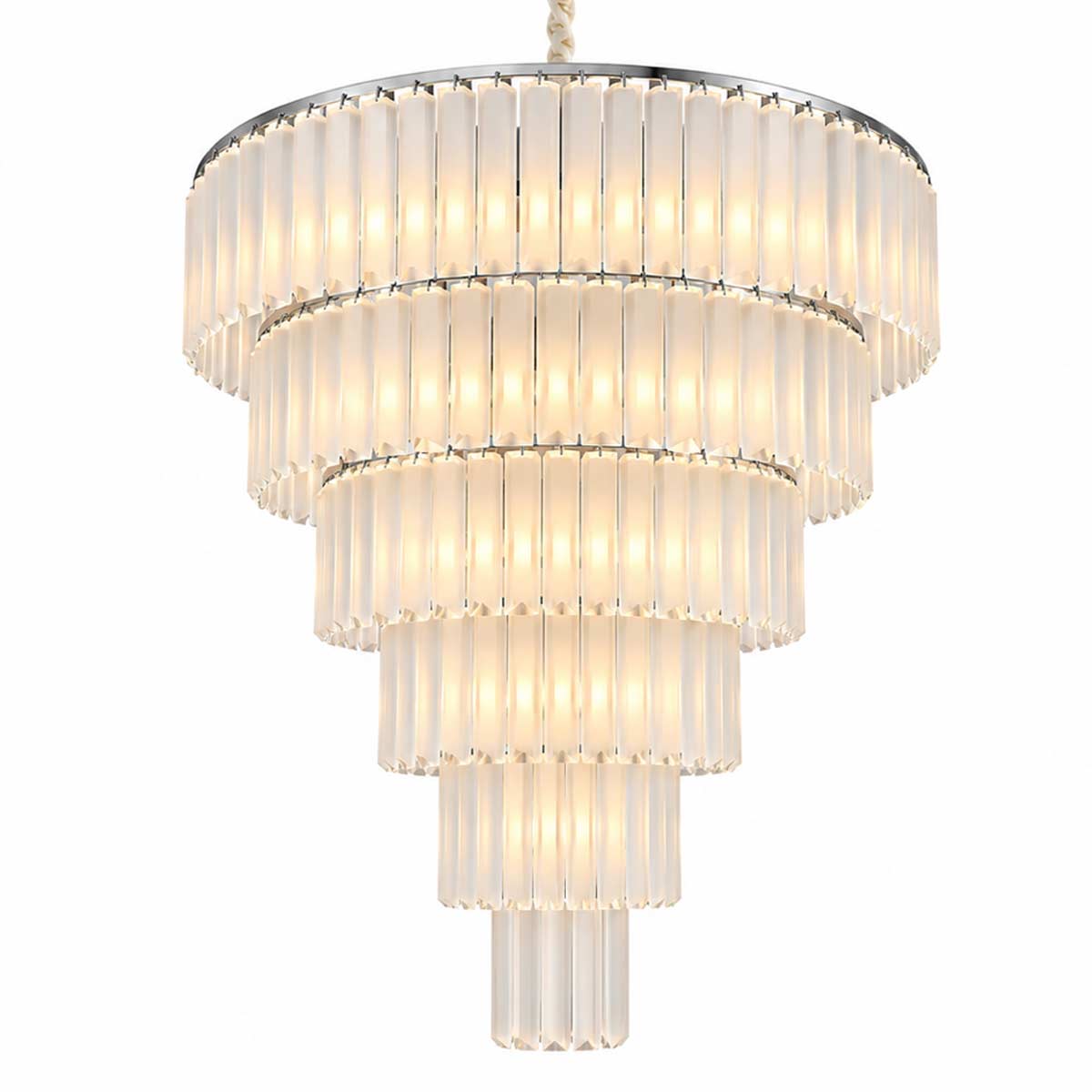 Marinello Round Tier Crystal Chandelier