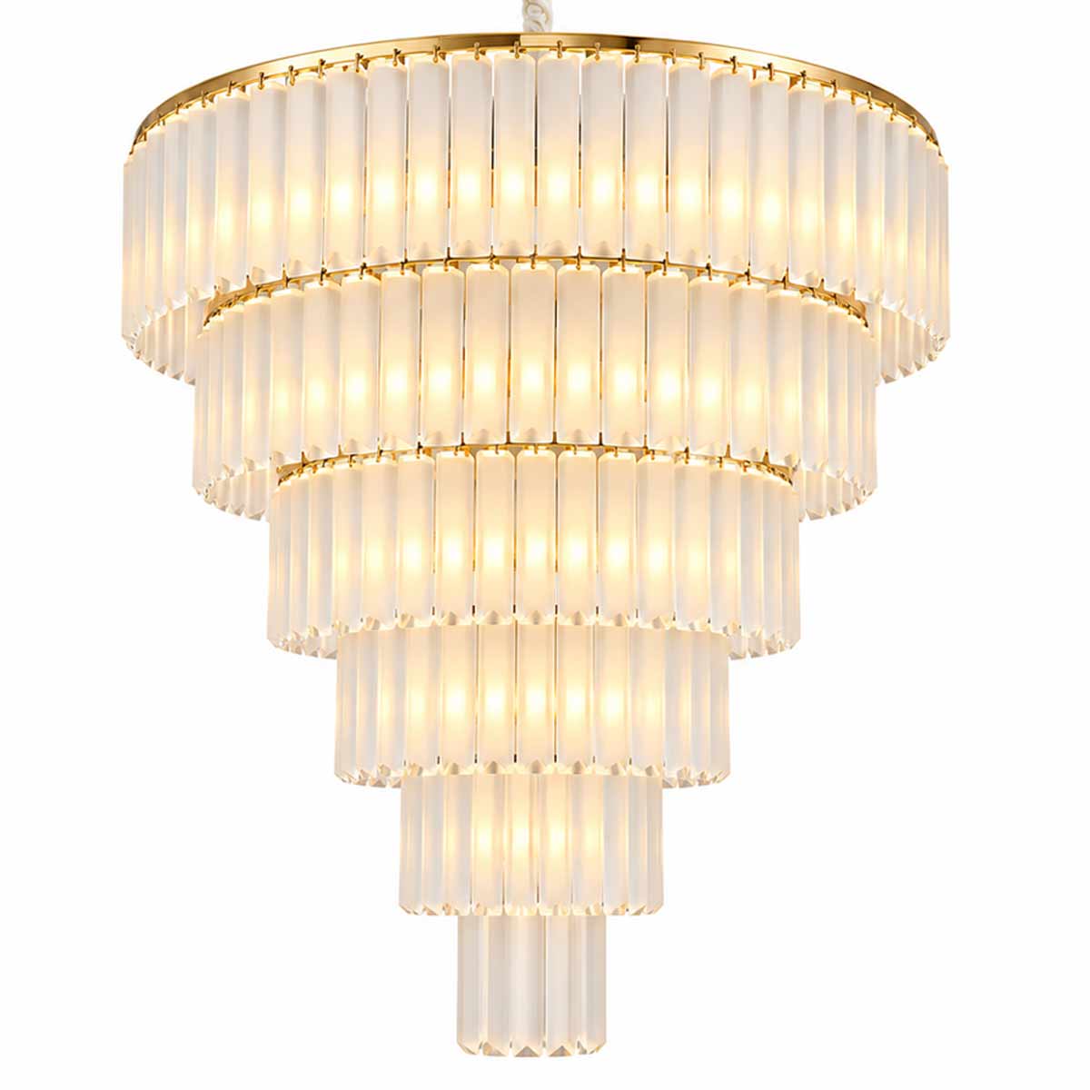 Marinello Round Tier Crystal Chandelier