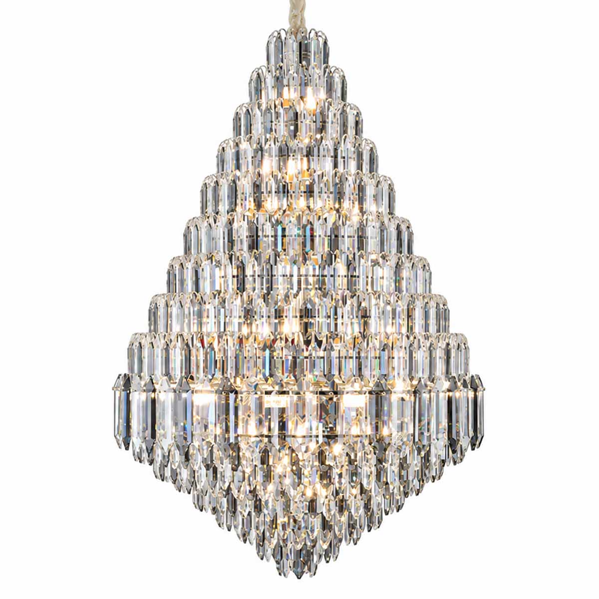 Mumbai Crystal Chandelier with 66 Lights