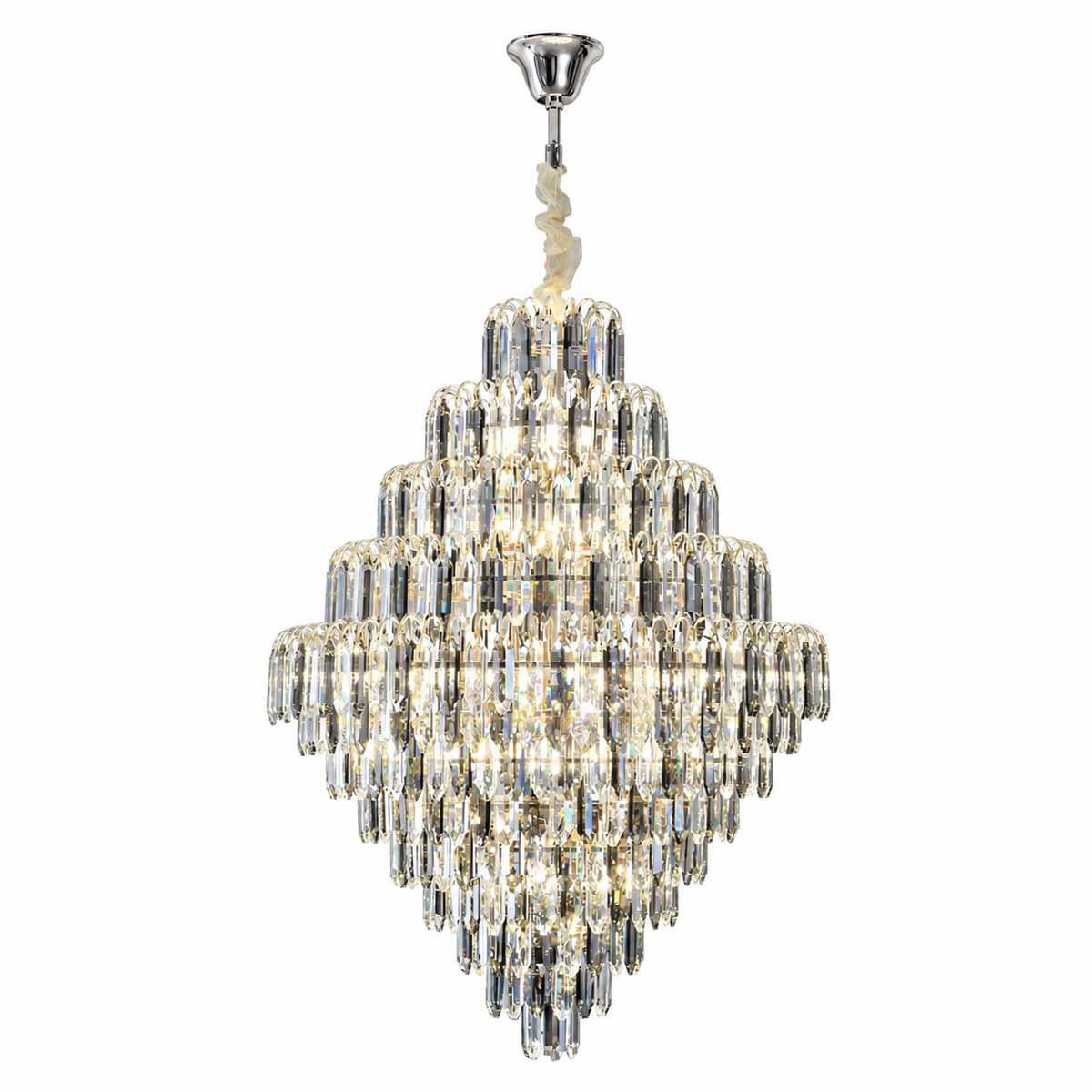 Mumbai Crystal Chandelier with 26 Lights