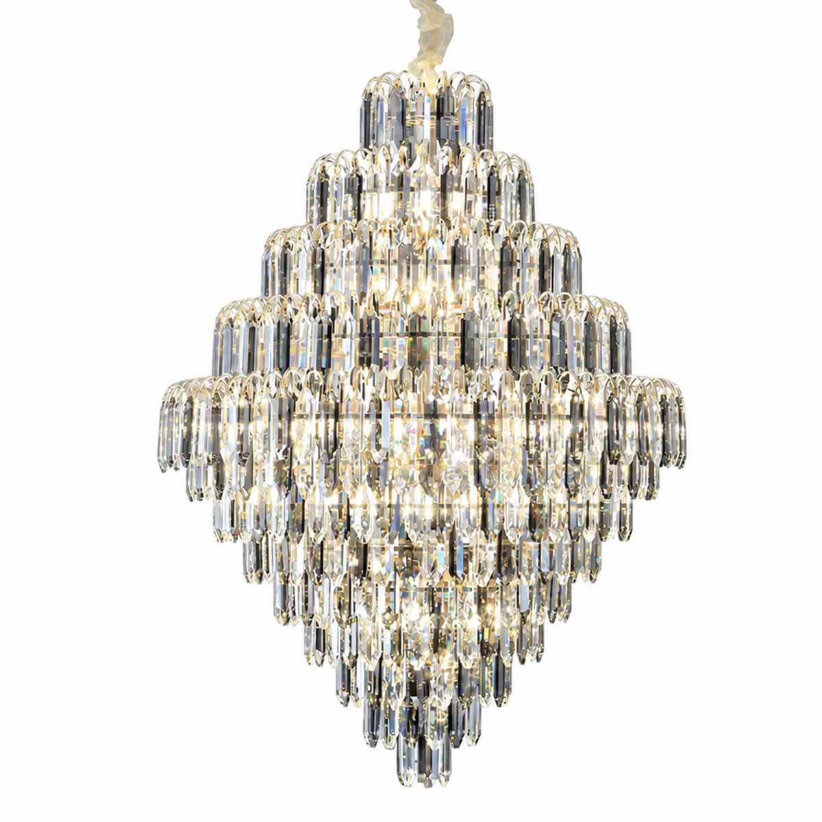 Mumbai Crystal Chandelier with 26 Lights