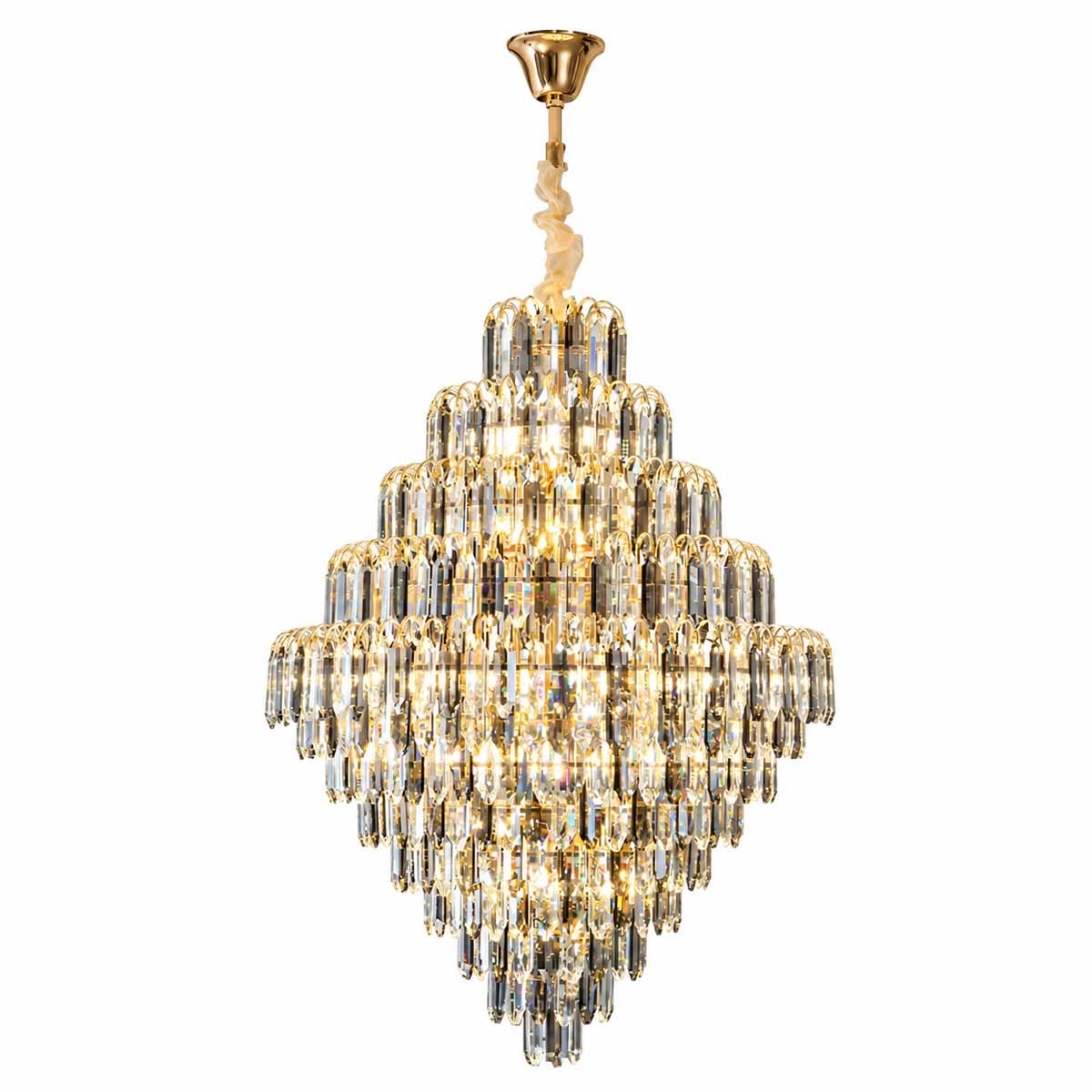 Mumbai Crystal Chandelier with 26 Lights