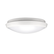 Curved Opal LED Oyster Light
