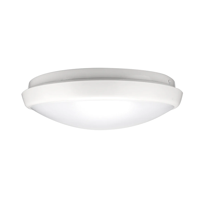 Curved Opal LED Oyster Light