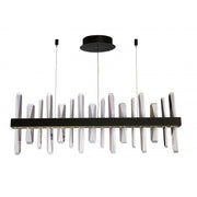 Acien Long LED Crystal Pendant Light