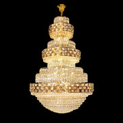 Agra 3 Tier Crystal Chandelier with 67 Lights - 1500mm