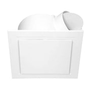 Airbus 250 Side Ducted Exhaust Fan - White - Square