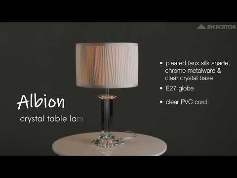 Albion Crystal Table Lamp