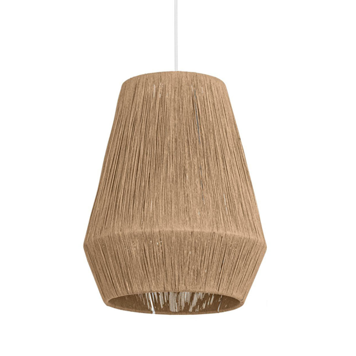 Alderney 40W Pendant Light with Yarn-Covered Lampshades