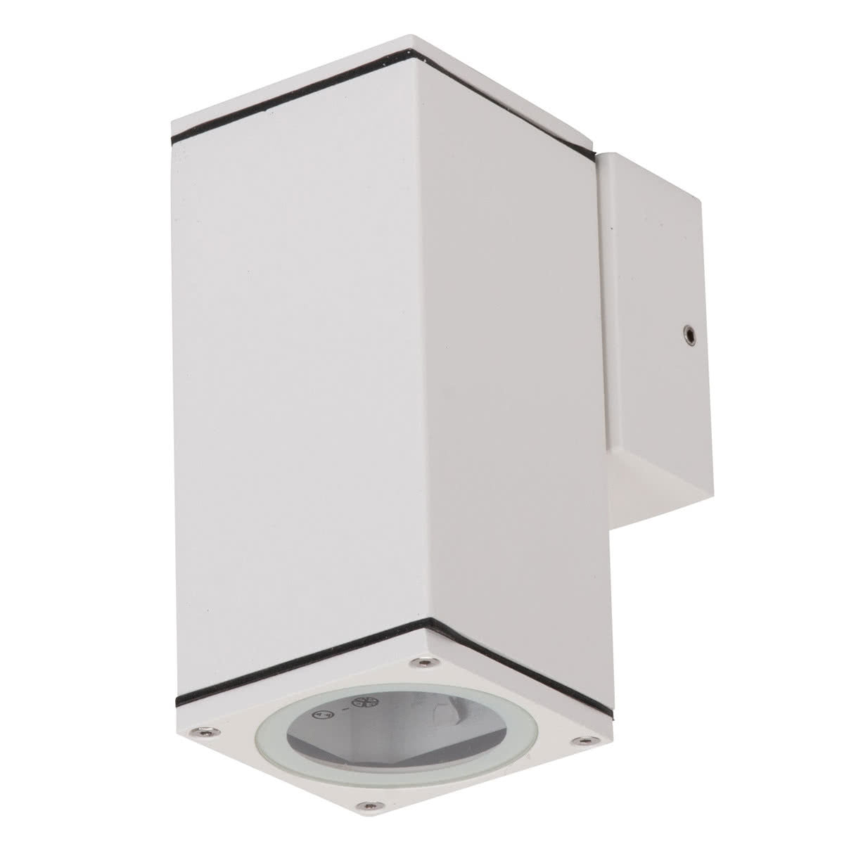 Domus Alpha Aluminium Fixed Down Outdoor Wall Light