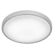 Amelia LED Decorative Oyster - White - Tri-colour