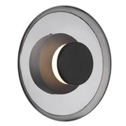 Amity Wall Light Circular Modern Glass