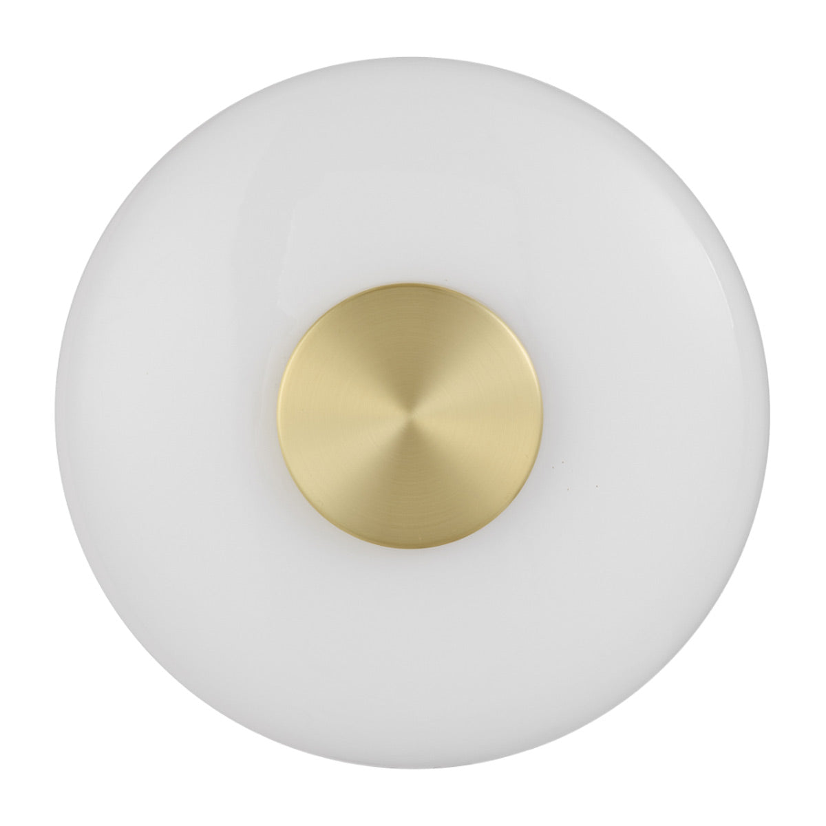 Amity Wall Light Circular Modern Glass