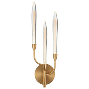 Archer 3 Light LED Wall Light with Replaceable LEDs