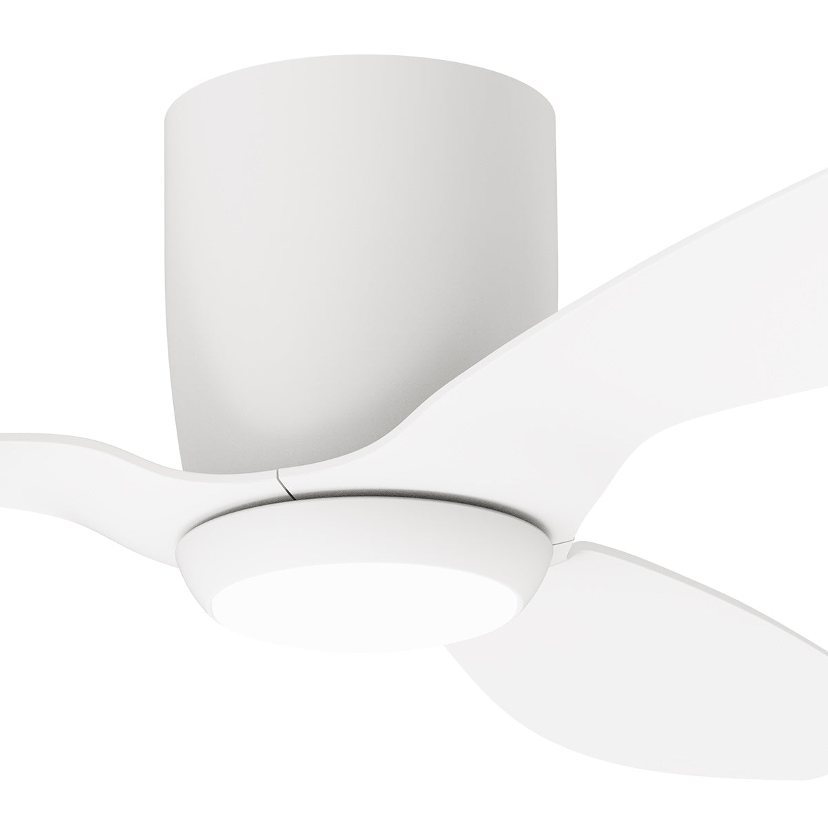 Ares 52" Low Profile Smart DC Ceiling Fan with LED Light & Remote
