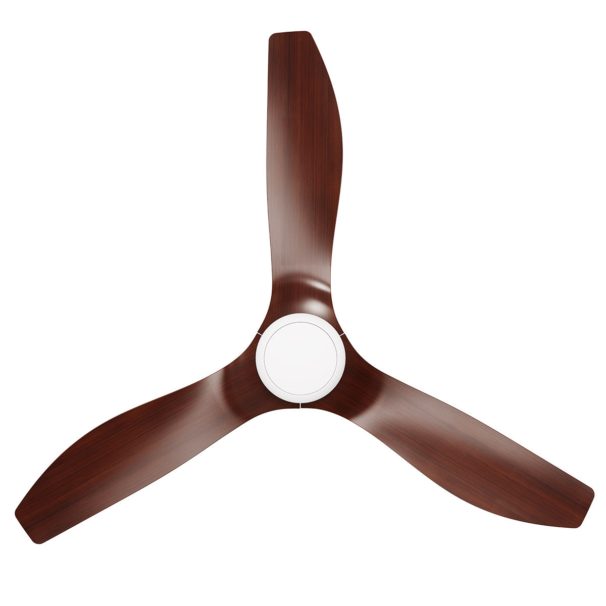 Ares 52" Low Profile Smart DC Ceiling Fan with LED Light & Remote