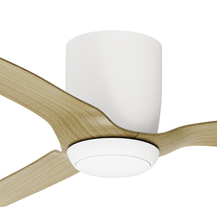 Ares 52" Low Profile Smart DC Ceiling Fan with Remote