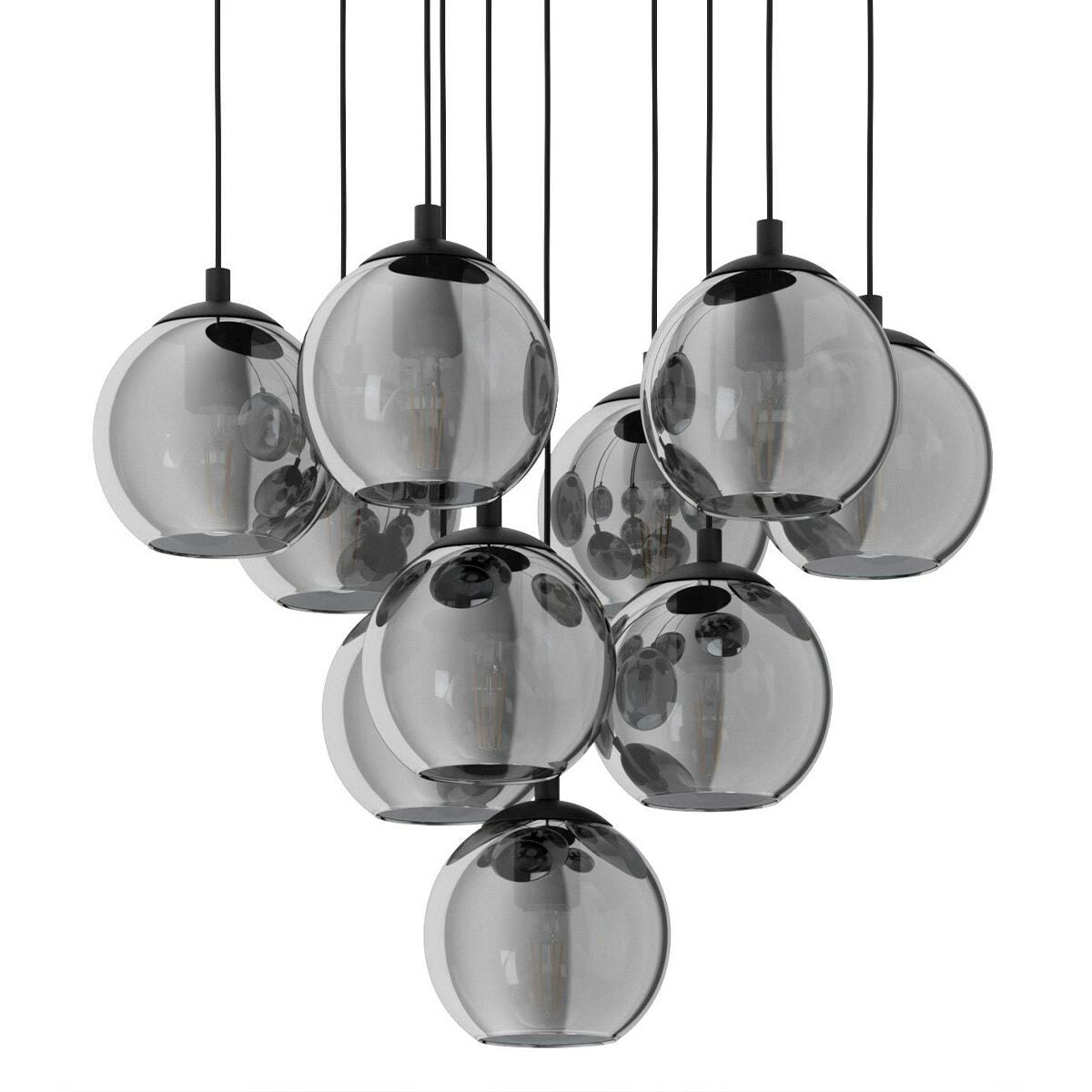 Ariscani 10 Light Pendant with LED Compatibility