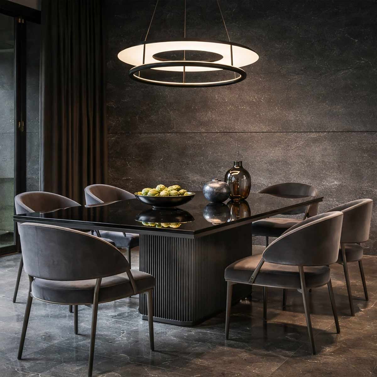 Ariva Circular Pendant Light with LED