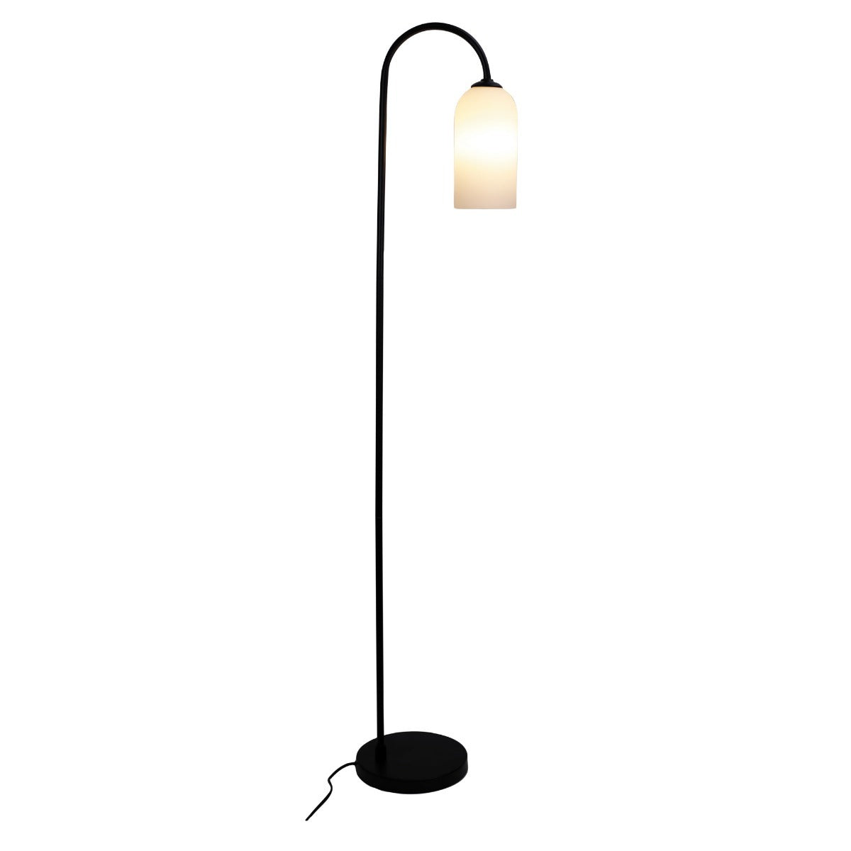 Arlington Opal Glass Floor Lamp