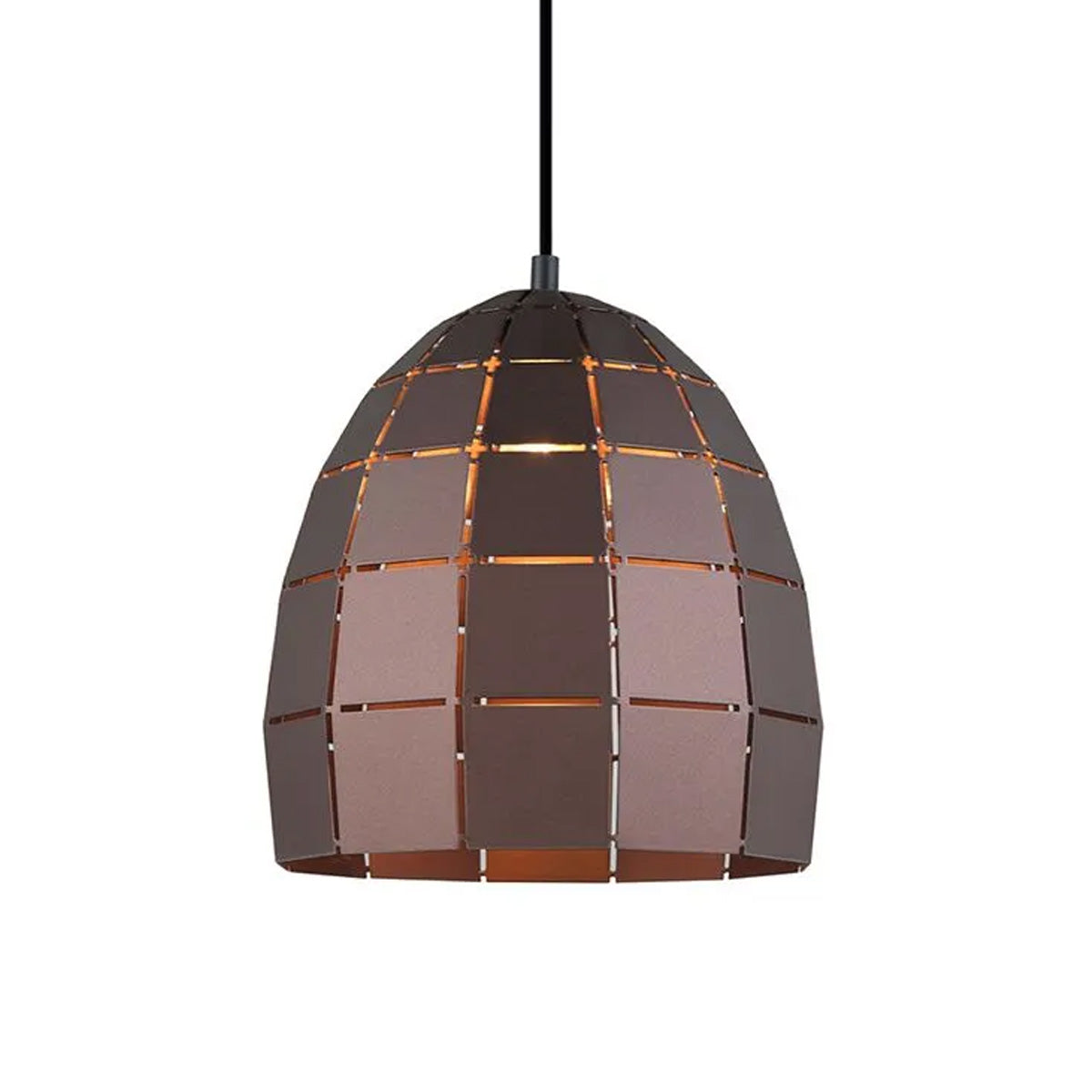 Armis Iron Tiled Pendant Light Ellipse