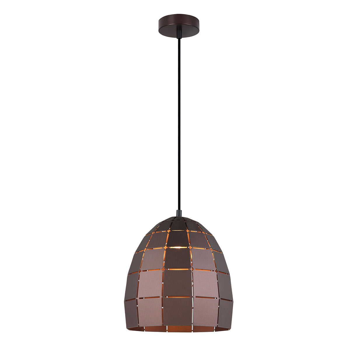 Armis Iron Tiled Pendant Light Ellipse