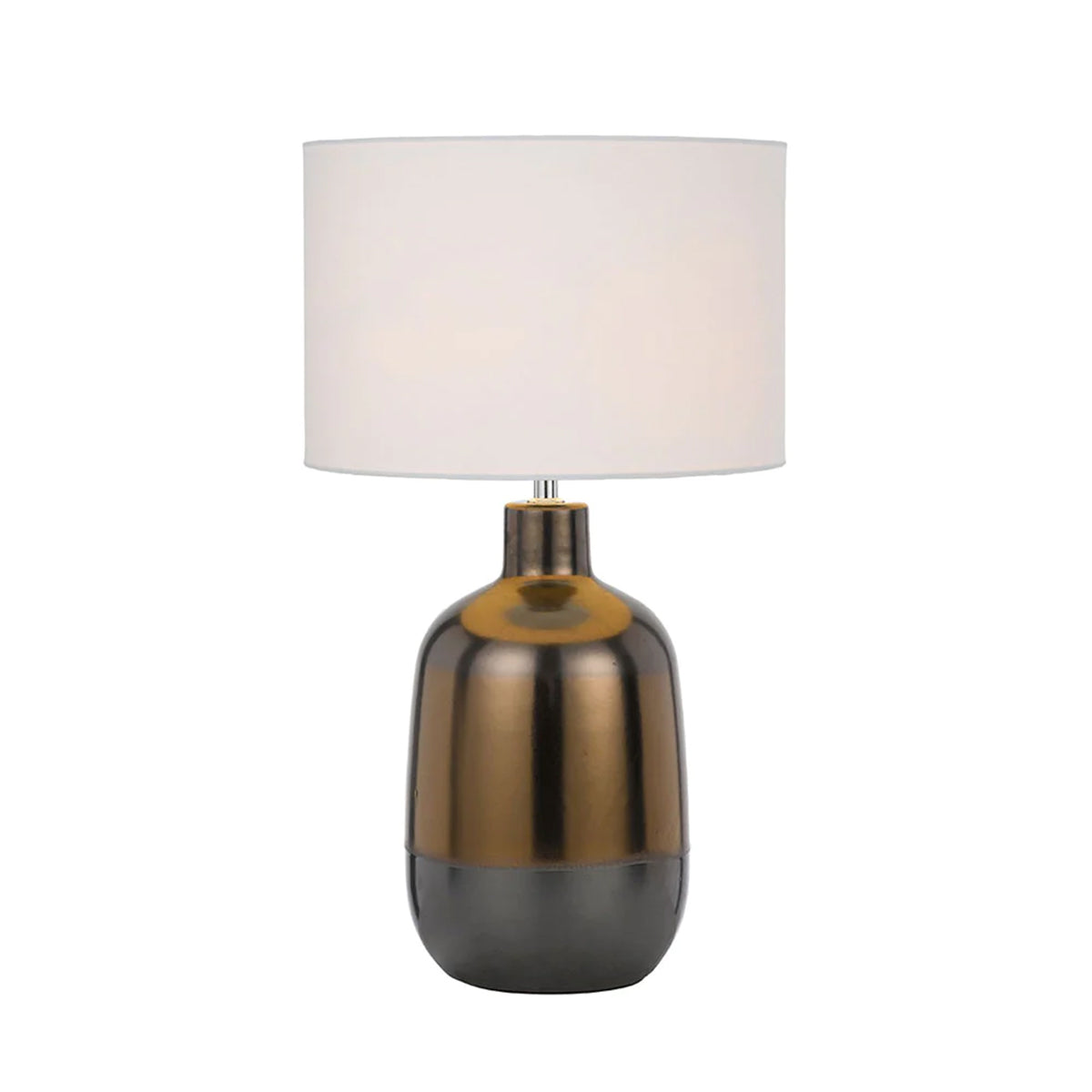 Arthur Ceramic Table Lamp with Drum Shade