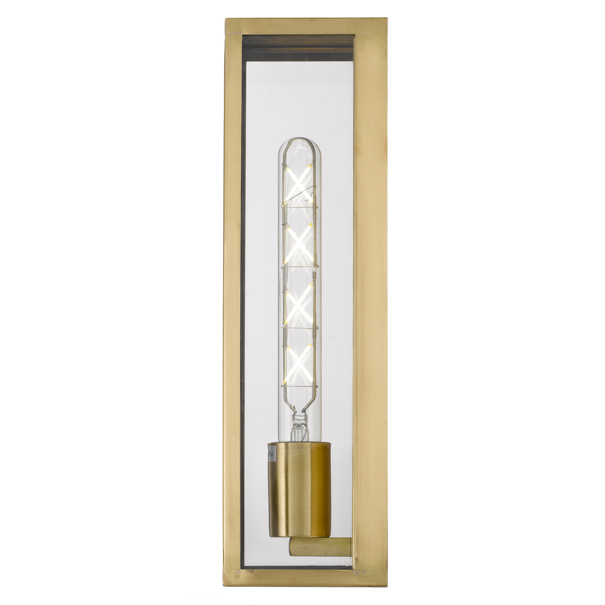 Arzano Small Wall Light Outdoor - Solid Brass Design