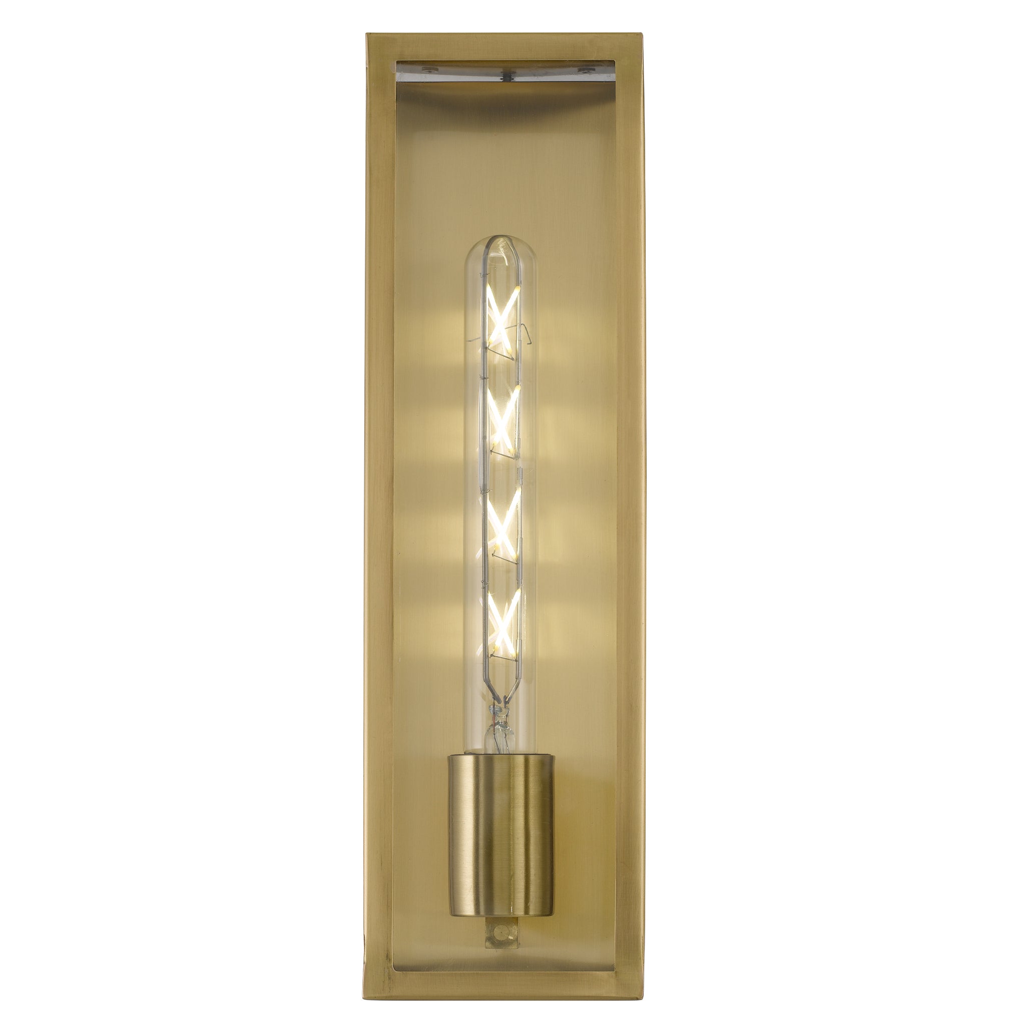 Arzano Small Wall Light Outdoor - Solid Brass Design