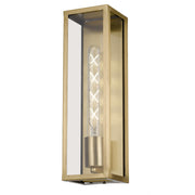 Arzano Small Wall Light Outdoor - Solid Brass Design