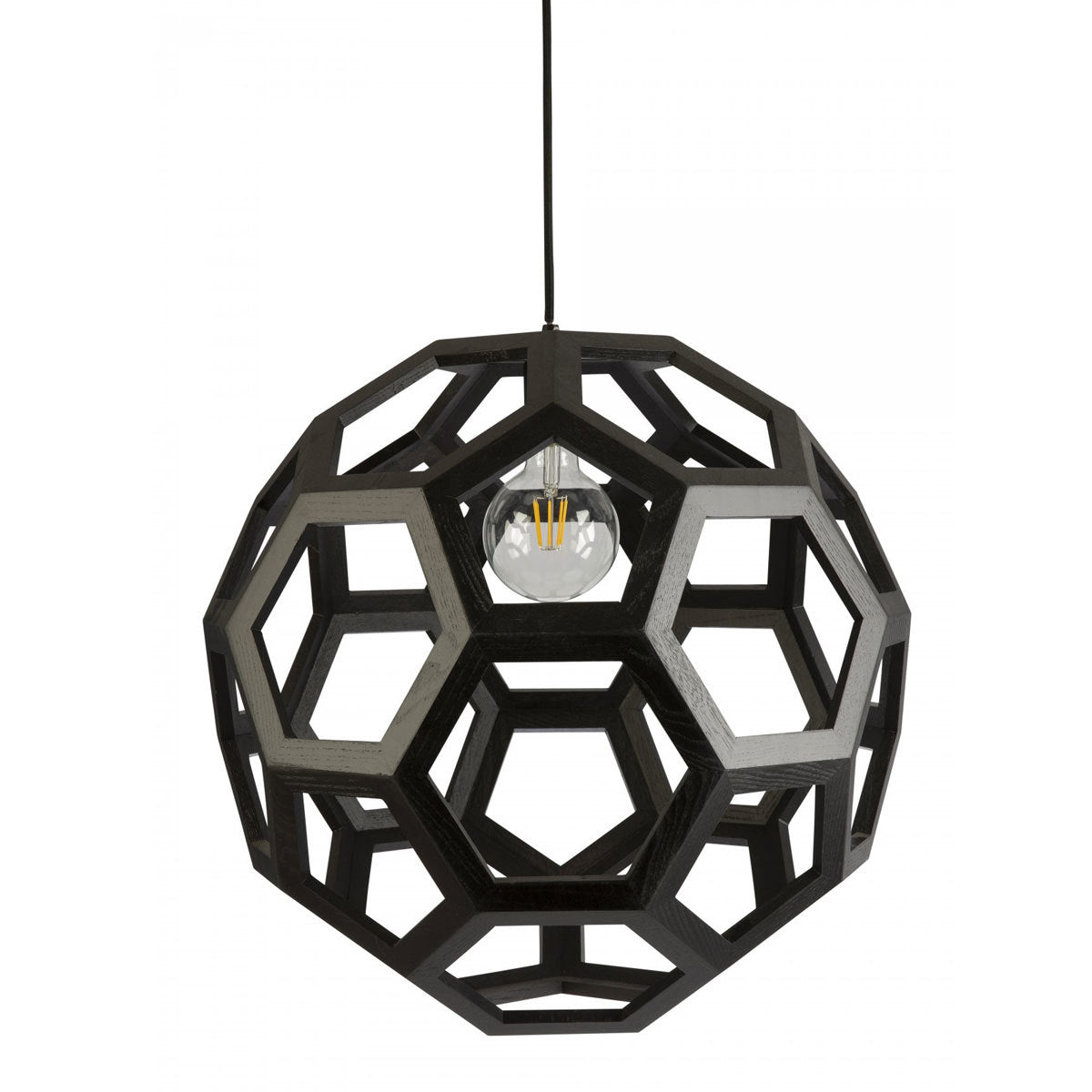 Banega Timber Hexagon Pendant Light