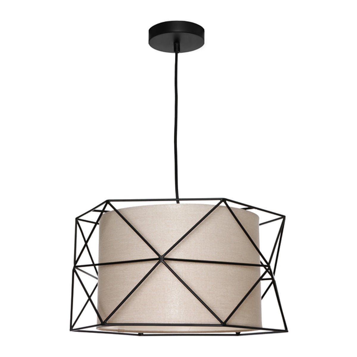 Barkley Triangle Wire Pendant Light