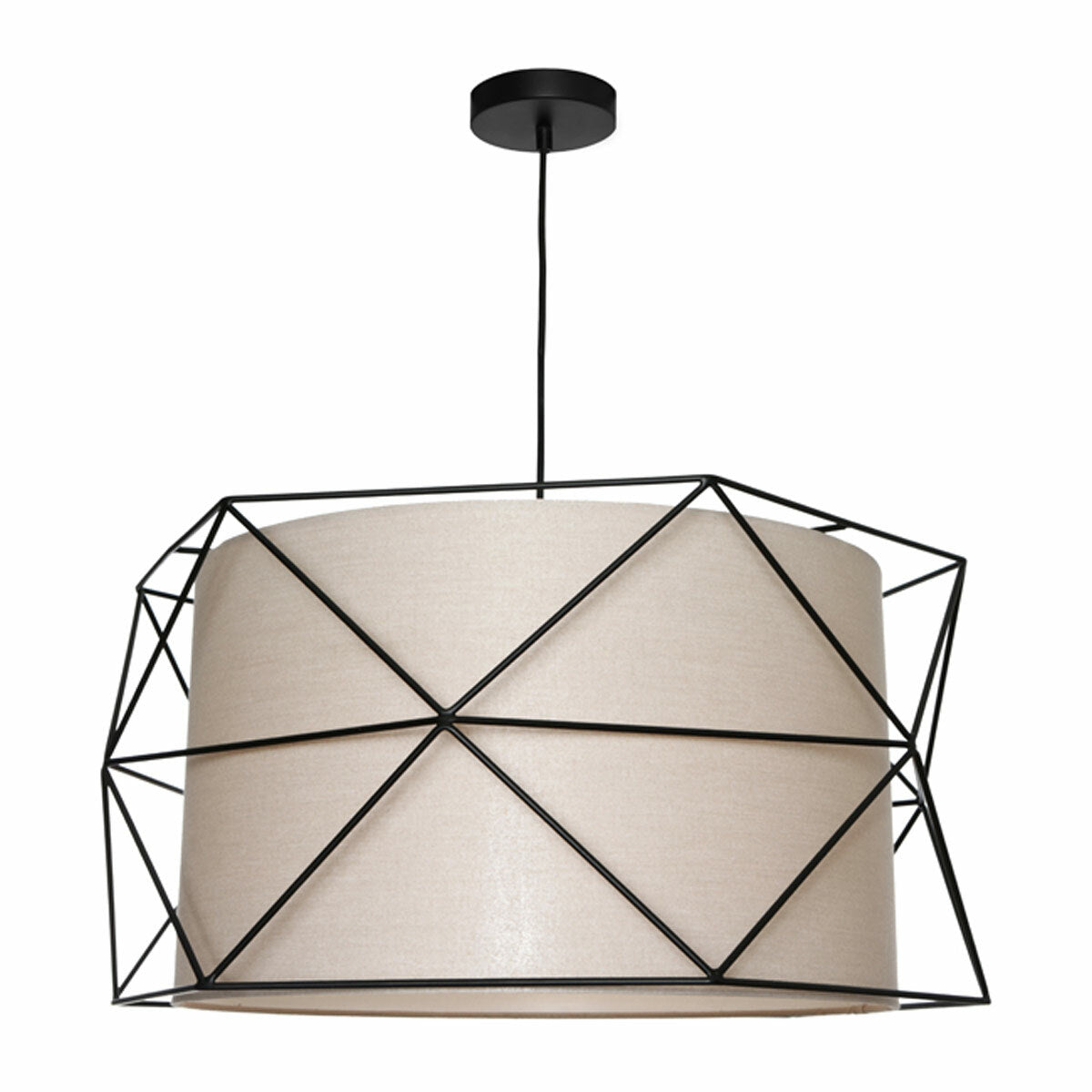 Barkley Triangle Wire Pendant Light