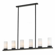 Barlow 6 Light Pendant with E14 Fittings - Modern Hamptons Style