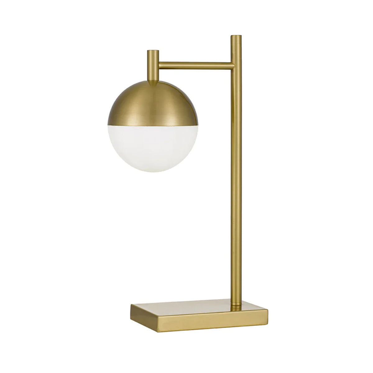 Basilo Table Lamp with Glass Dome Shade