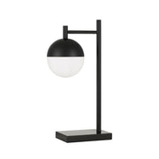 Basilo Table Lamp with Glass Dome Shade