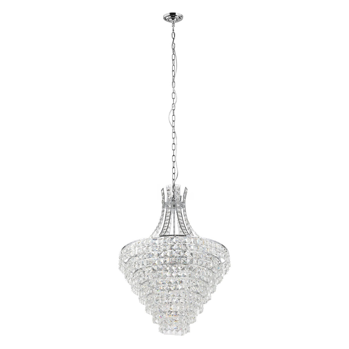 Beires 10 Light Crystal Pendant Light
