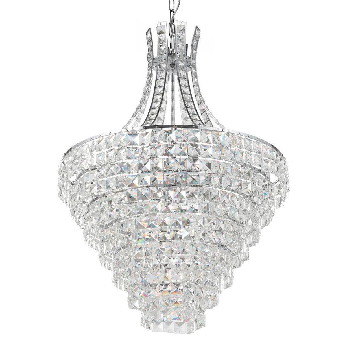 Beires 10 Light Crystal Pendant Light