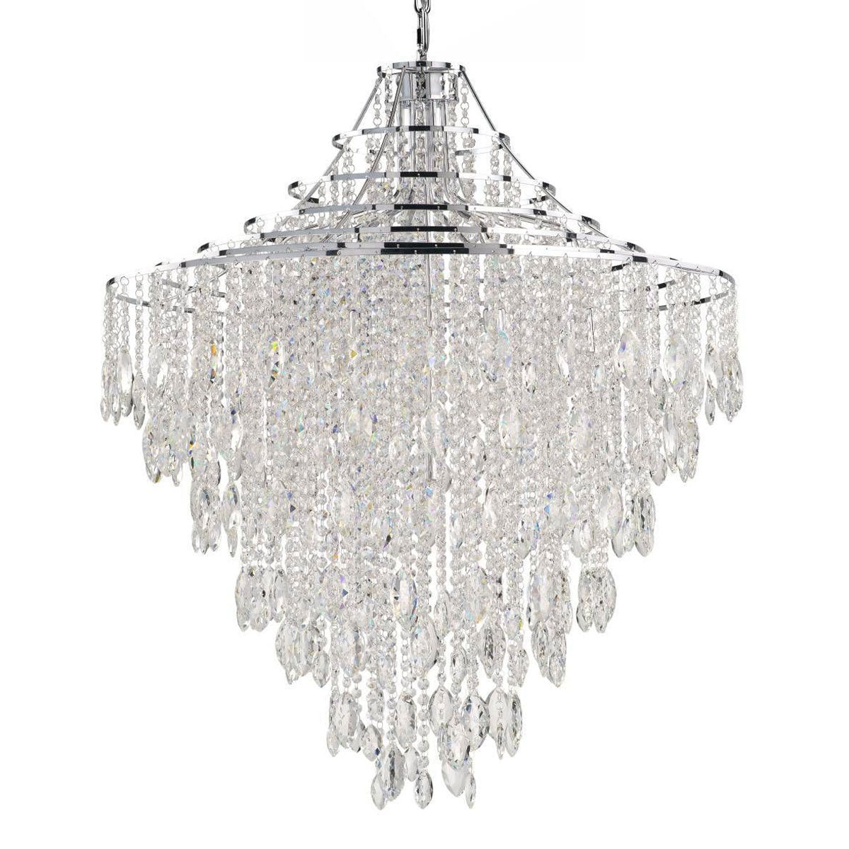 Beires 9 Light Crystal Pendant Light