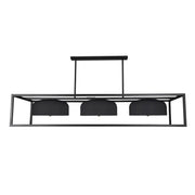 Bellucci Modern 3-Light Metal Industrial Pendant