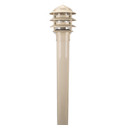 BL-100 3 Tier Bollard Head with 1 Meter 76mm Aluminium Post