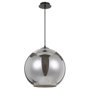 Bondi Pendant Light with Black Smoked Glass