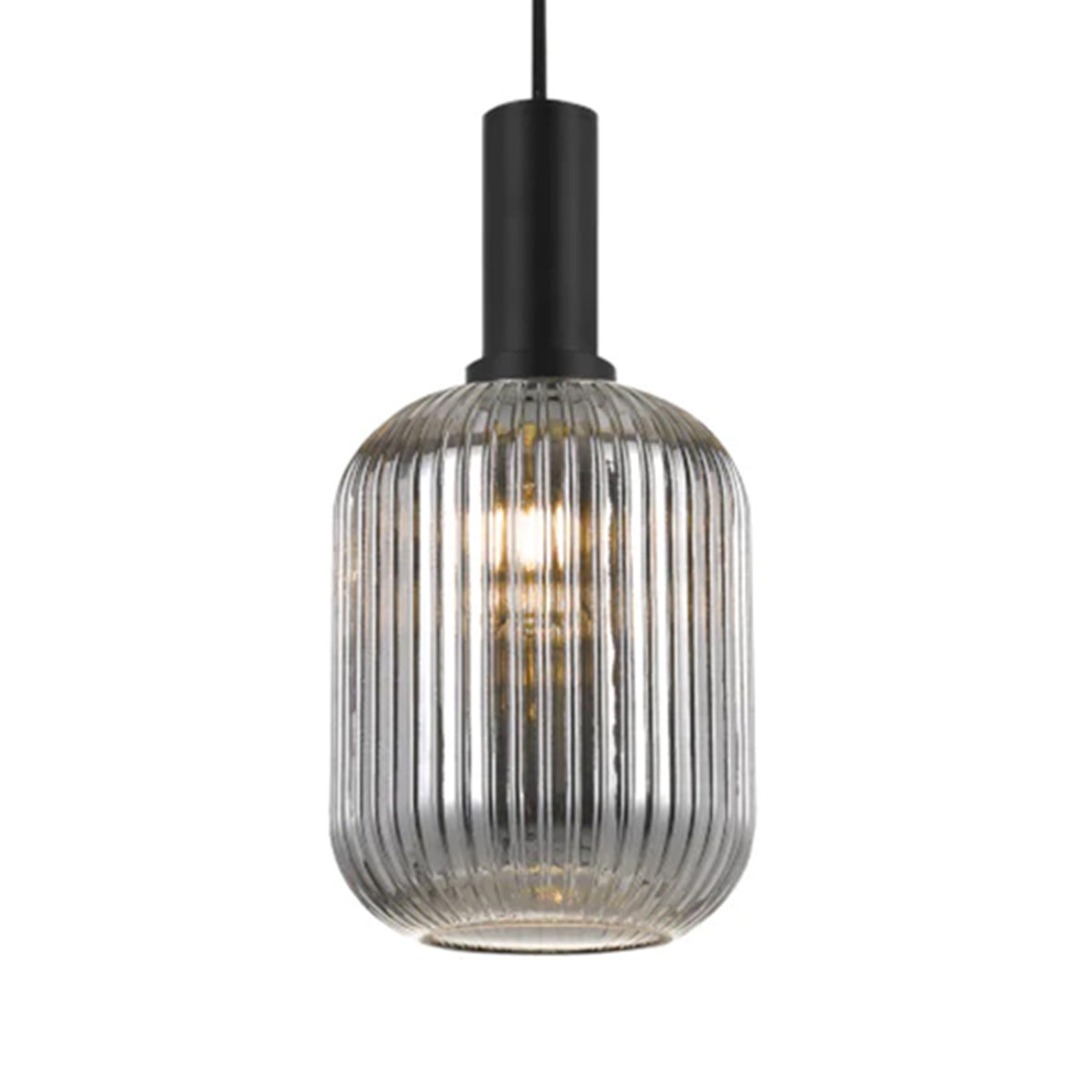 Bonura 14 Pendant Light with Ribbed Glass