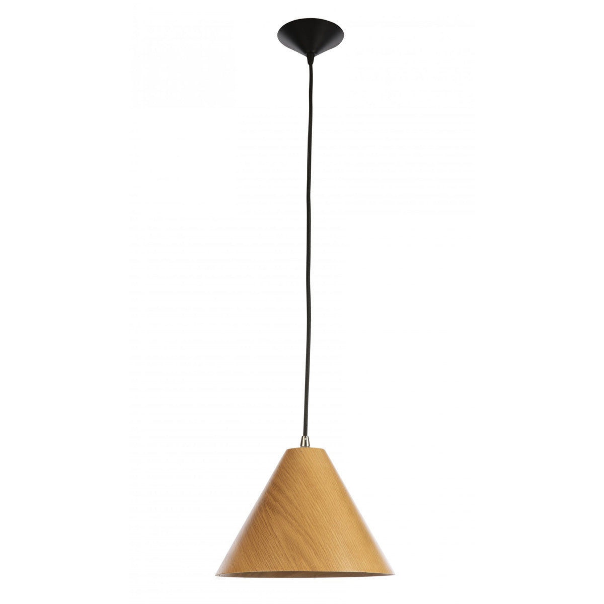 Borneo 25 Small Cone Timber Pendant Light