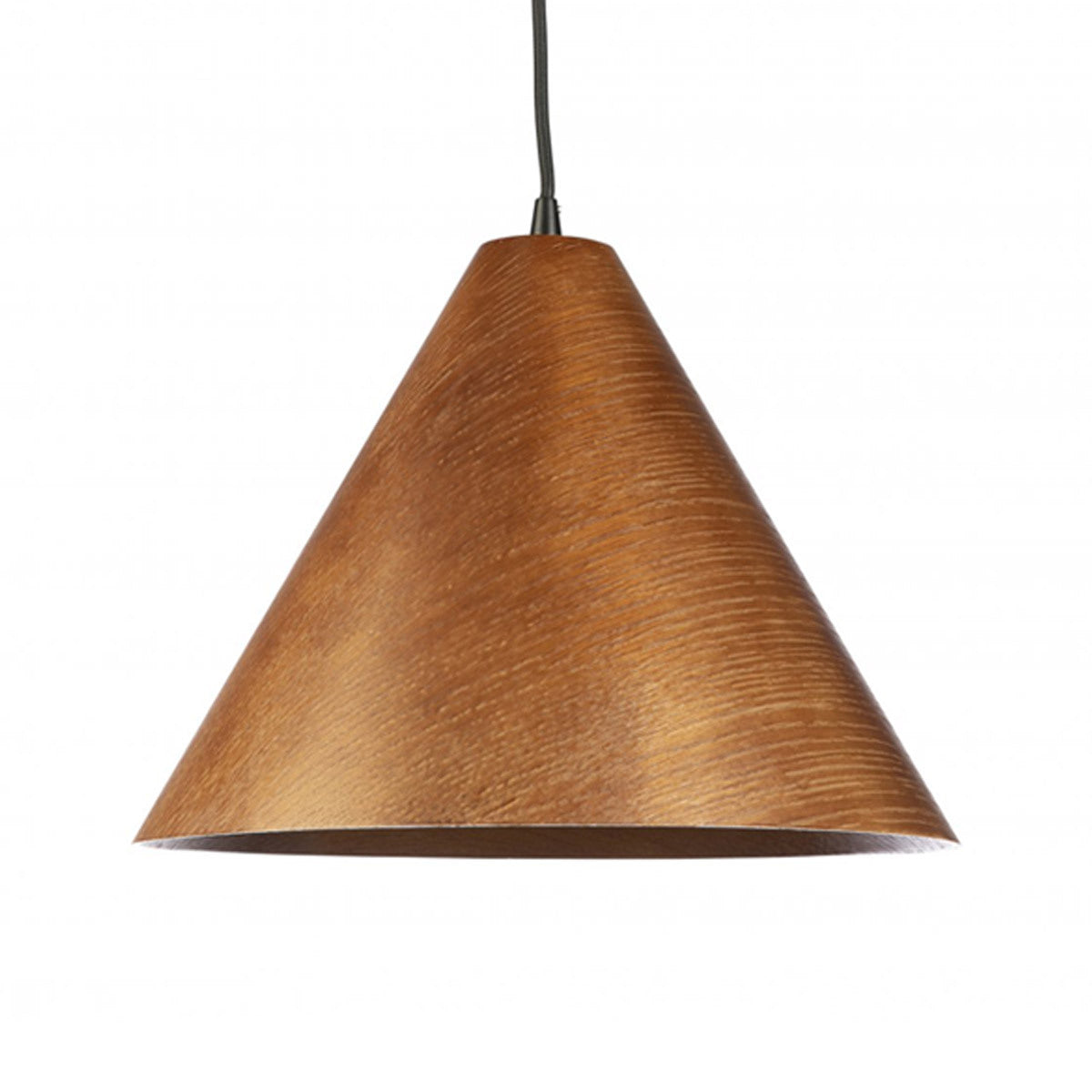 Borneo 33 Medium Timber Cone Pendant Light