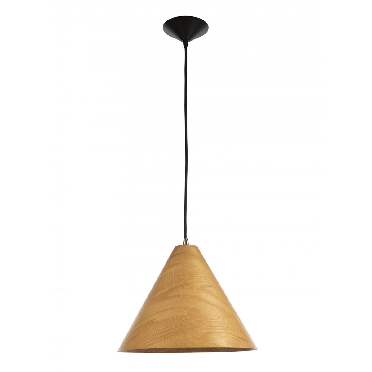 Borneo 33 Medium Timber Cone Pendant Light