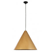 Borneo 62 Large Cone Timber Pendant Light