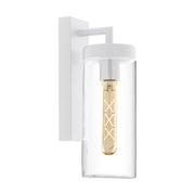 Bovolone Glass Hanging Outdoor Wall Light with IP44 Rating